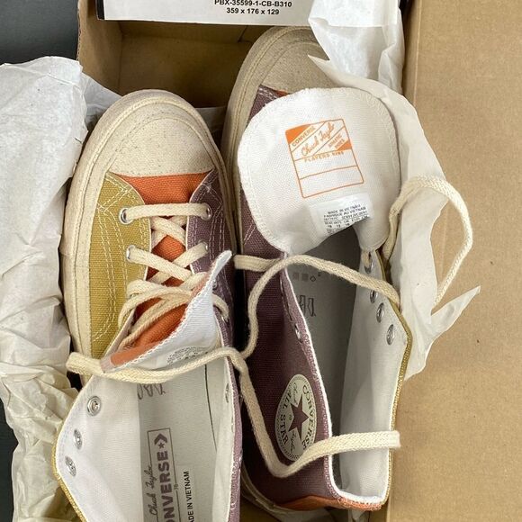 CONVERSE RENEW COTTON CHUCK 70 HI sneaker shoes mens size 10